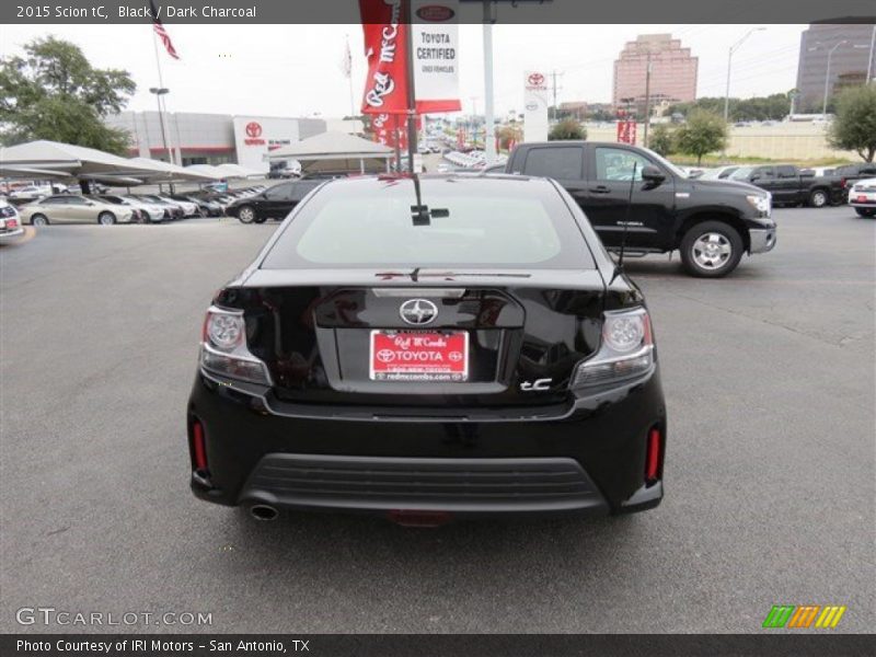 Black / Dark Charcoal 2015 Scion tC