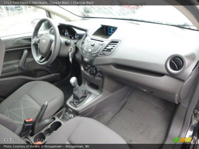 Tuxedo Black / Charcoal Black 2014 Ford Fiesta S Hatchback