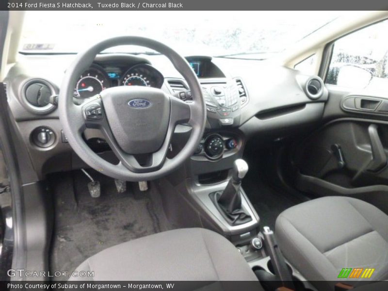 Tuxedo Black / Charcoal Black 2014 Ford Fiesta S Hatchback
