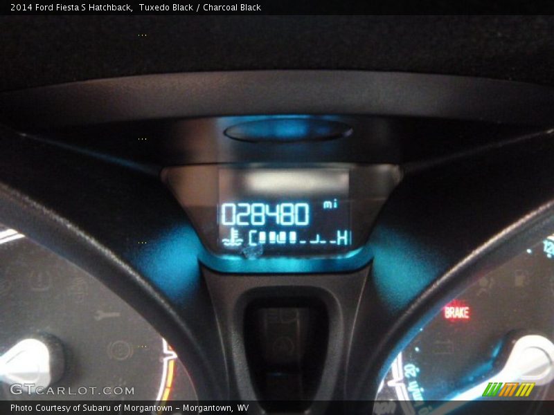 Tuxedo Black / Charcoal Black 2014 Ford Fiesta S Hatchback