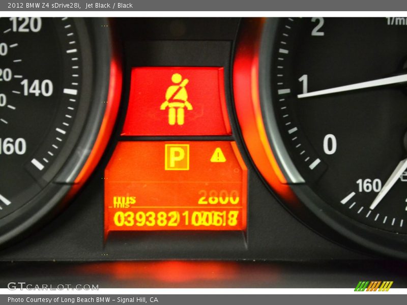 Jet Black / Black 2012 BMW Z4 sDrive28i