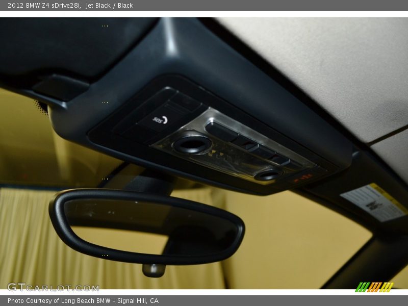 Jet Black / Black 2012 BMW Z4 sDrive28i