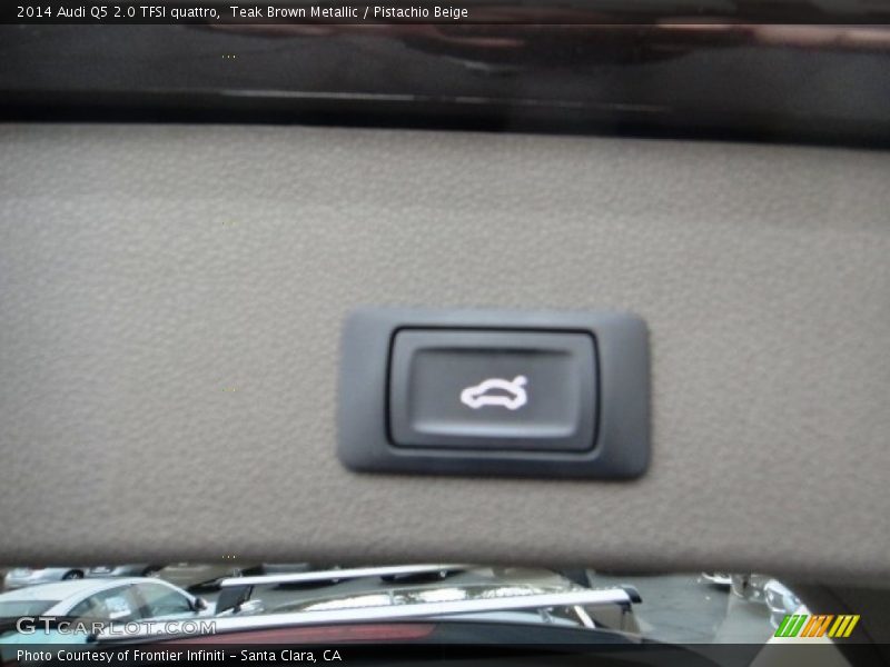 Teak Brown Metallic / Pistachio Beige 2014 Audi Q5 2.0 TFSI quattro