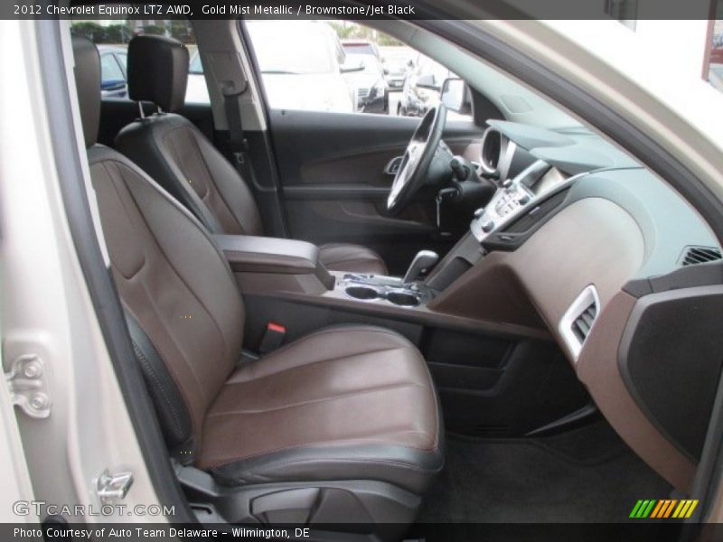 Gold Mist Metallic / Brownstone/Jet Black 2012 Chevrolet Equinox LTZ AWD