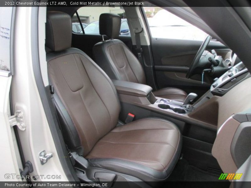 Gold Mist Metallic / Brownstone/Jet Black 2012 Chevrolet Equinox LTZ AWD