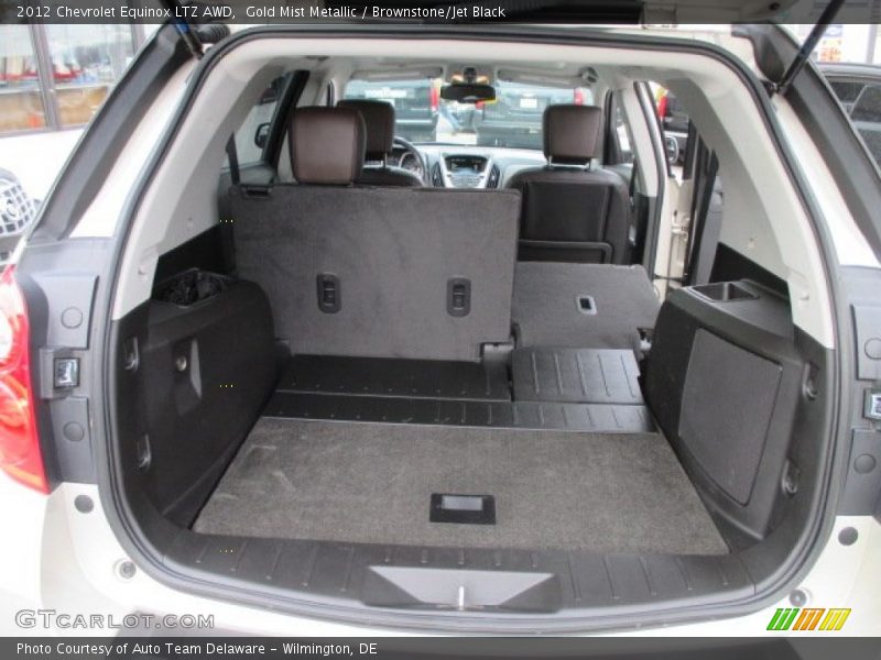 Gold Mist Metallic / Brownstone/Jet Black 2012 Chevrolet Equinox LTZ AWD