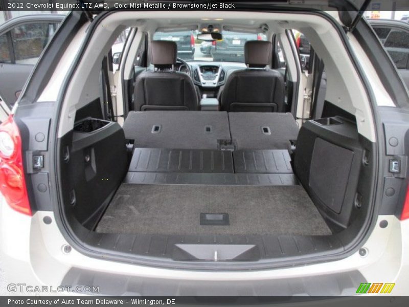 Gold Mist Metallic / Brownstone/Jet Black 2012 Chevrolet Equinox LTZ AWD