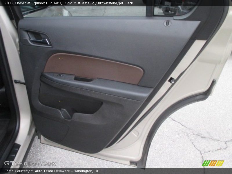 Gold Mist Metallic / Brownstone/Jet Black 2012 Chevrolet Equinox LTZ AWD