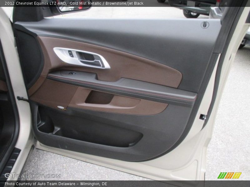 Gold Mist Metallic / Brownstone/Jet Black 2012 Chevrolet Equinox LTZ AWD