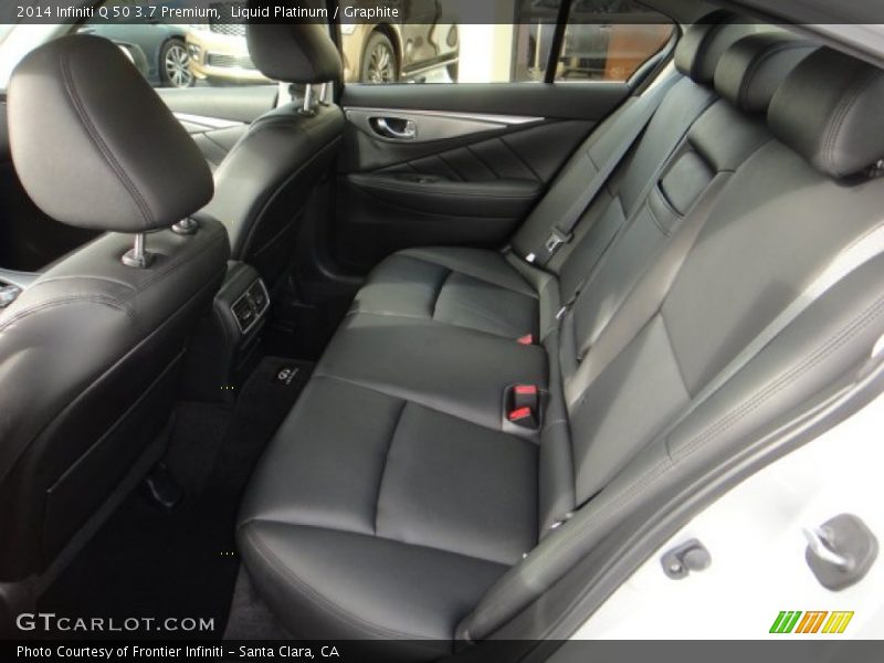 Liquid Platinum / Graphite 2014 Infiniti Q 50 3.7 Premium