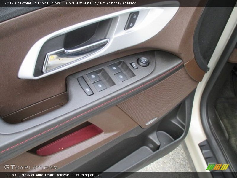 Gold Mist Metallic / Brownstone/Jet Black 2012 Chevrolet Equinox LTZ AWD