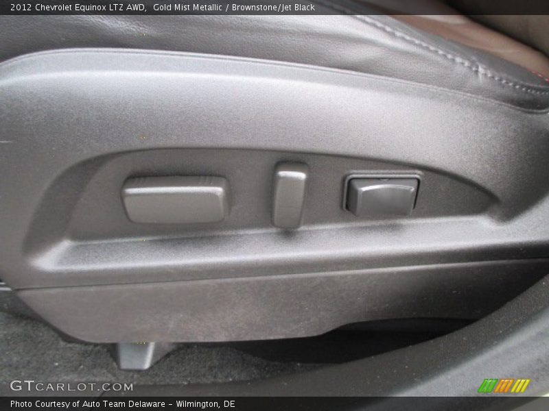 Gold Mist Metallic / Brownstone/Jet Black 2012 Chevrolet Equinox LTZ AWD