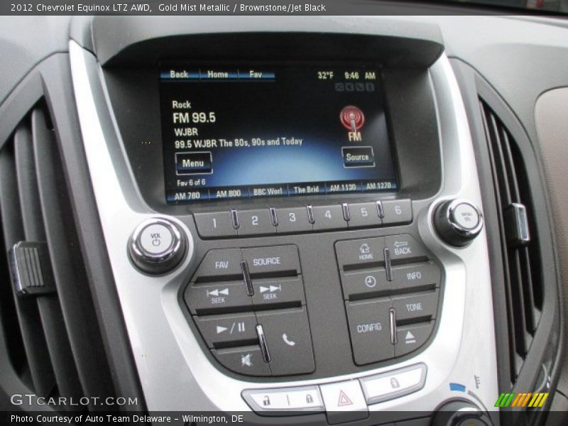 Gold Mist Metallic / Brownstone/Jet Black 2012 Chevrolet Equinox LTZ AWD