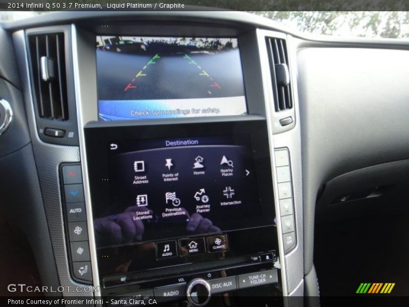 Liquid Platinum / Graphite 2014 Infiniti Q 50 3.7 Premium