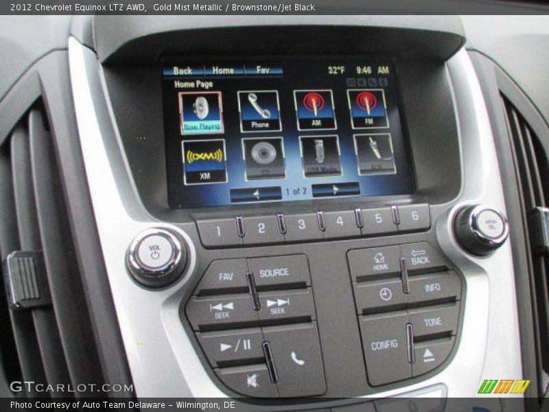 Gold Mist Metallic / Brownstone/Jet Black 2012 Chevrolet Equinox LTZ AWD