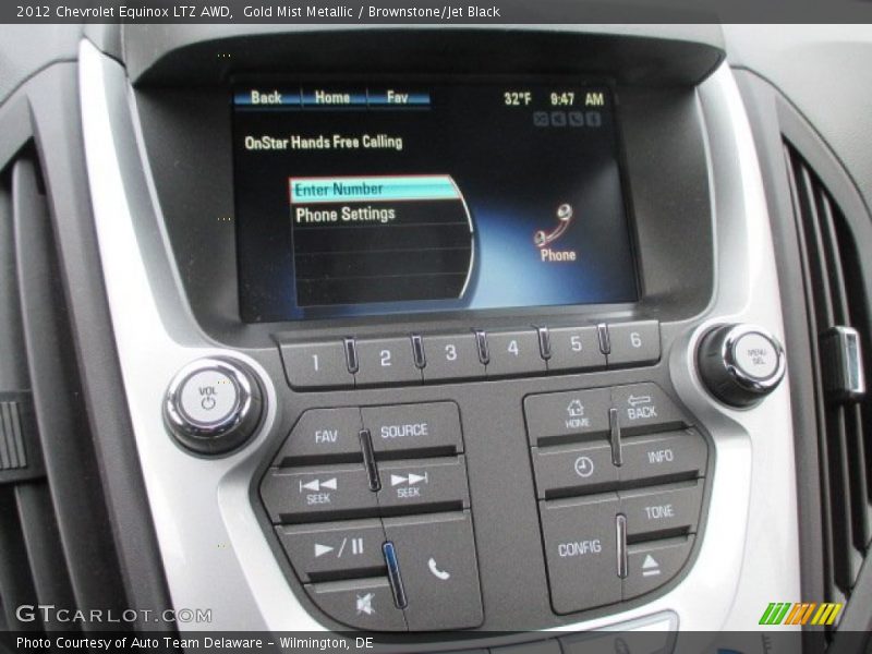 Gold Mist Metallic / Brownstone/Jet Black 2012 Chevrolet Equinox LTZ AWD