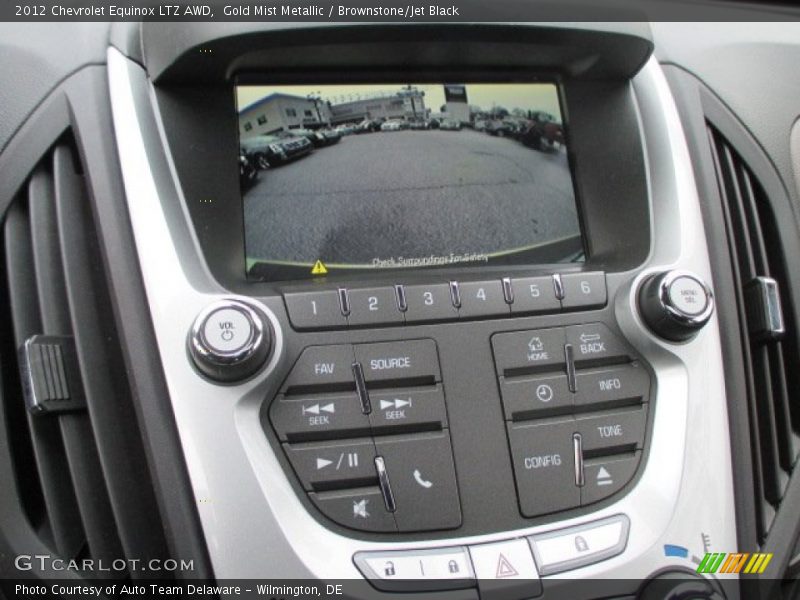 Gold Mist Metallic / Brownstone/Jet Black 2012 Chevrolet Equinox LTZ AWD