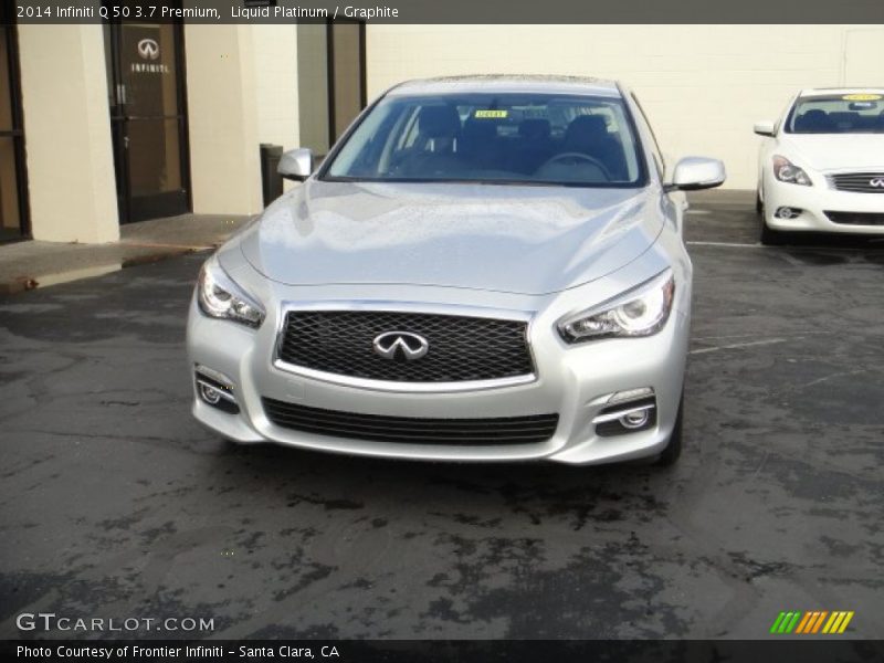 Liquid Platinum / Graphite 2014 Infiniti Q 50 3.7 Premium