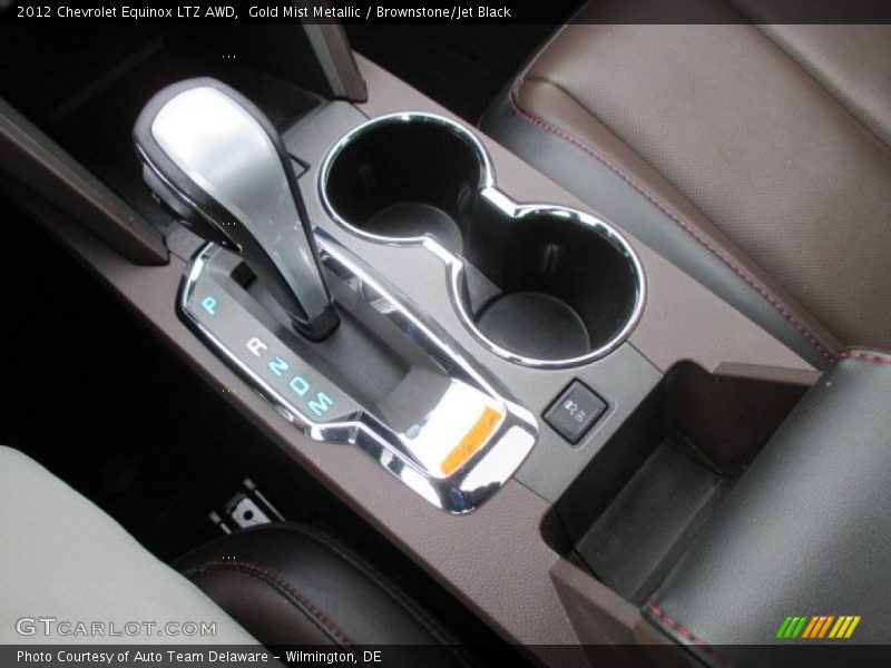 Gold Mist Metallic / Brownstone/Jet Black 2012 Chevrolet Equinox LTZ AWD