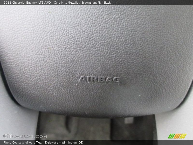 Gold Mist Metallic / Brownstone/Jet Black 2012 Chevrolet Equinox LTZ AWD