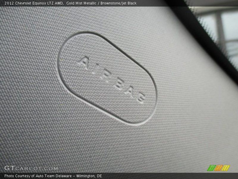 Gold Mist Metallic / Brownstone/Jet Black 2012 Chevrolet Equinox LTZ AWD