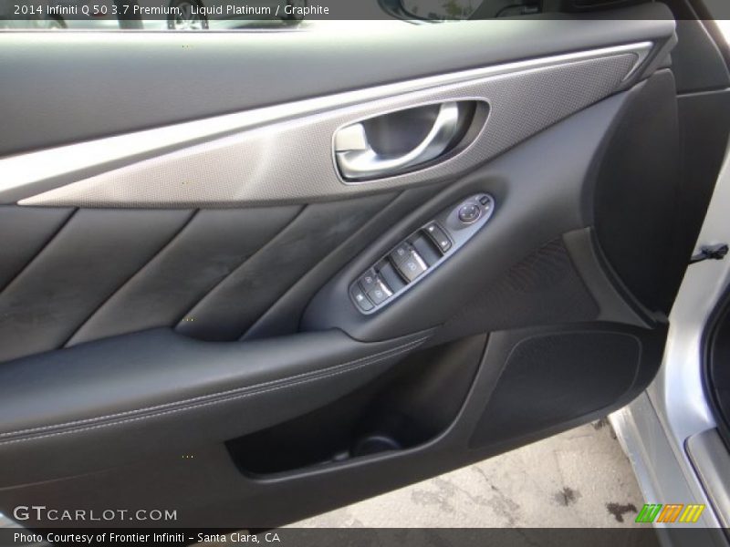 Liquid Platinum / Graphite 2014 Infiniti Q 50 3.7 Premium