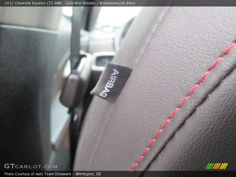 Gold Mist Metallic / Brownstone/Jet Black 2012 Chevrolet Equinox LTZ AWD