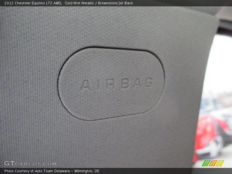 Gold Mist Metallic / Brownstone/Jet Black 2012 Chevrolet Equinox LTZ AWD