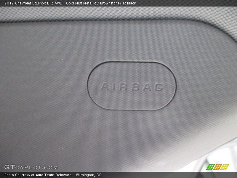 Gold Mist Metallic / Brownstone/Jet Black 2012 Chevrolet Equinox LTZ AWD
