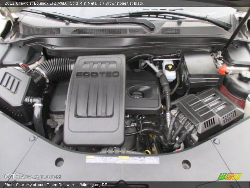 Gold Mist Metallic / Brownstone/Jet Black 2012 Chevrolet Equinox LTZ AWD