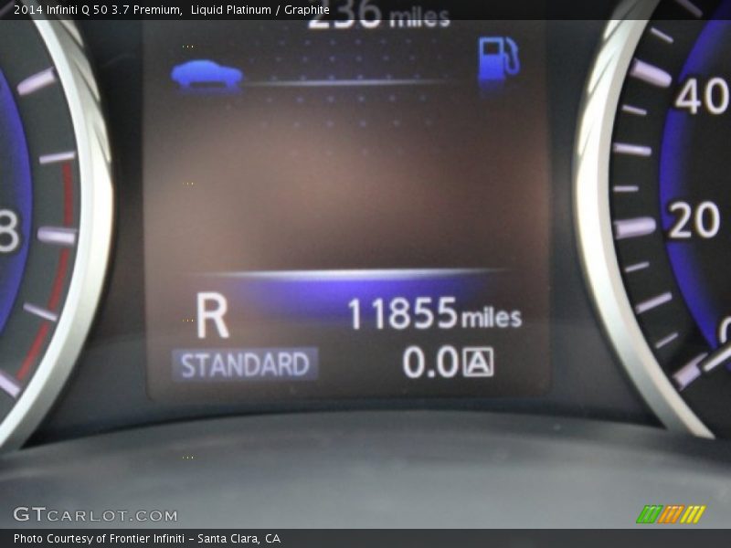 Liquid Platinum / Graphite 2014 Infiniti Q 50 3.7 Premium