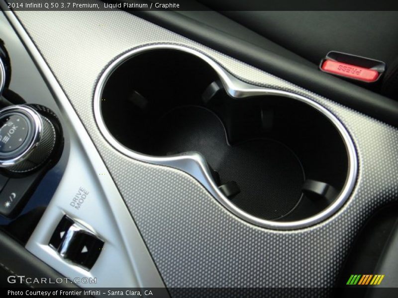 Liquid Platinum / Graphite 2014 Infiniti Q 50 3.7 Premium