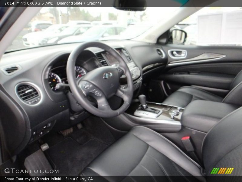 Diamond Slate / Graphite 2014 Infiniti QX60 3.5 AWD