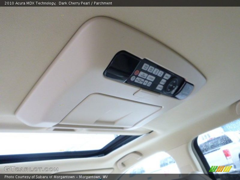 Dark Cherry Pearl / Parchment 2010 Acura MDX Technology