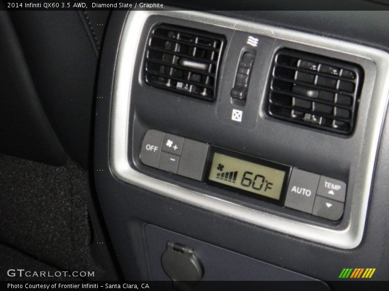 Diamond Slate / Graphite 2014 Infiniti QX60 3.5 AWD