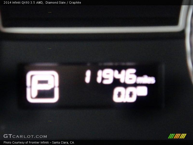 Diamond Slate / Graphite 2014 Infiniti QX60 3.5 AWD