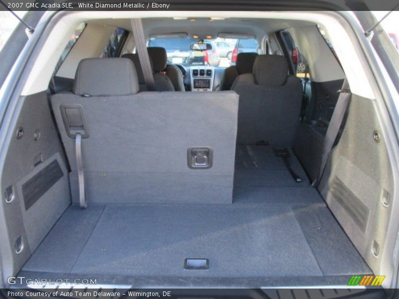 White Diamond Metallic / Ebony 2007 GMC Acadia SLE