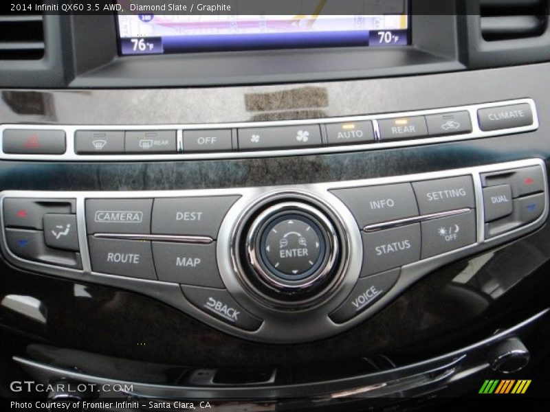 Diamond Slate / Graphite 2014 Infiniti QX60 3.5 AWD