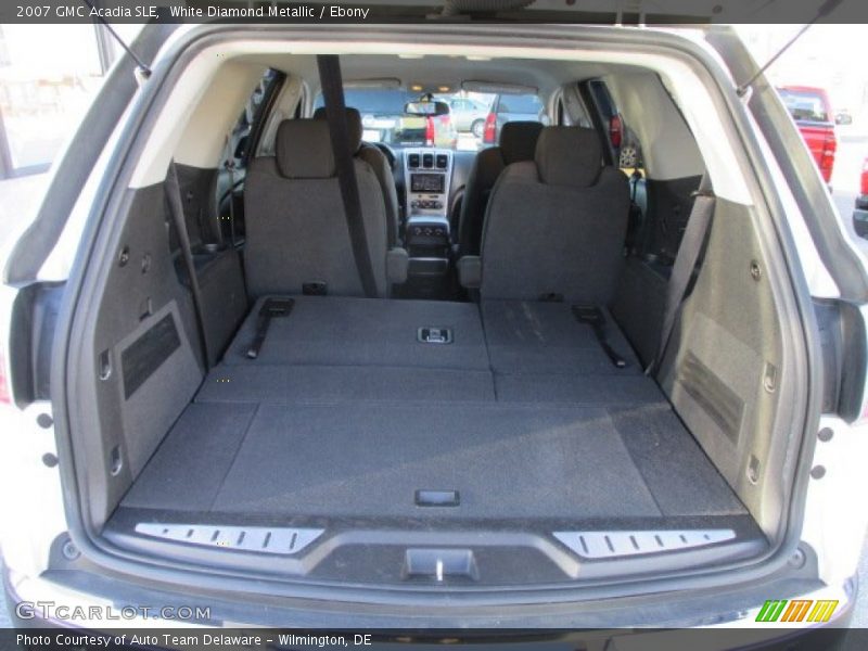 White Diamond Metallic / Ebony 2007 GMC Acadia SLE