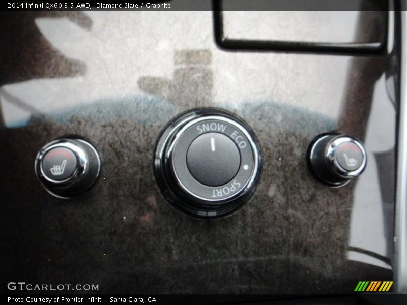Diamond Slate / Graphite 2014 Infiniti QX60 3.5 AWD