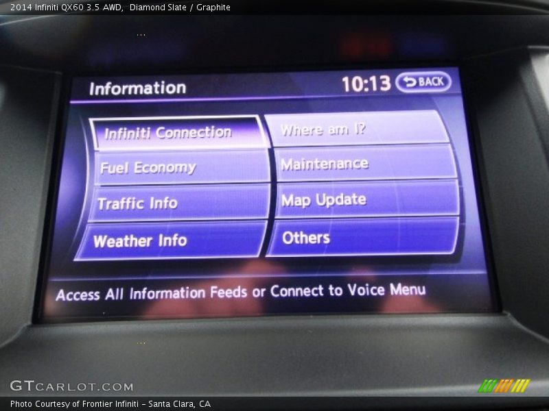 Diamond Slate / Graphite 2014 Infiniti QX60 3.5 AWD