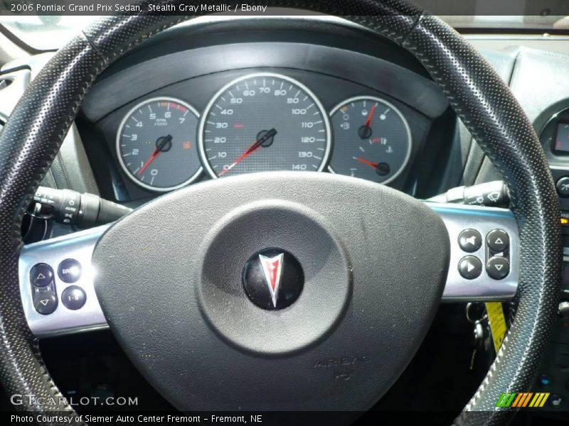 Stealth Gray Metallic / Ebony 2006 Pontiac Grand Prix Sedan
