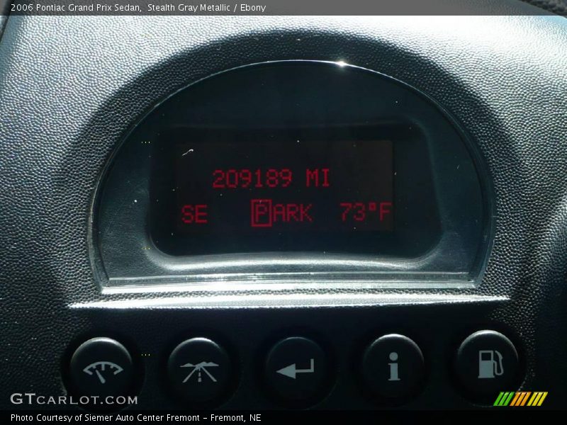 Stealth Gray Metallic / Ebony 2006 Pontiac Grand Prix Sedan