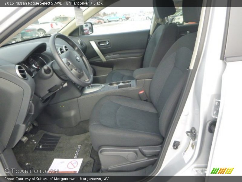  2015 Rogue Select S AWD Black Interior