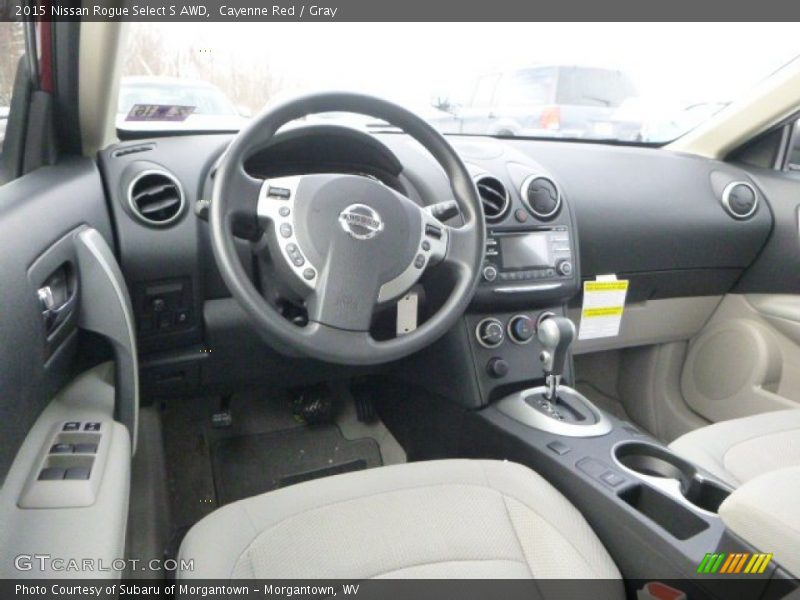 Front Seat of 2015 Rogue Select S AWD