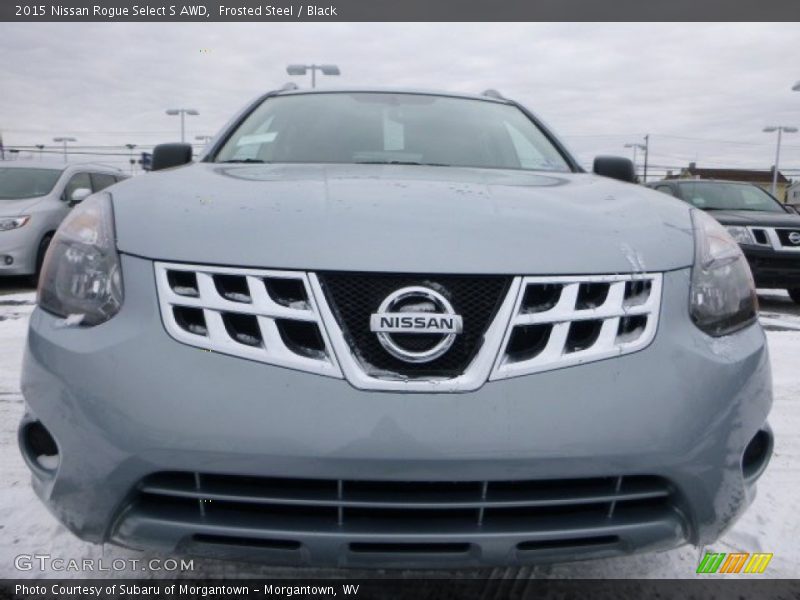 Frosted Steel / Black 2015 Nissan Rogue Select S AWD