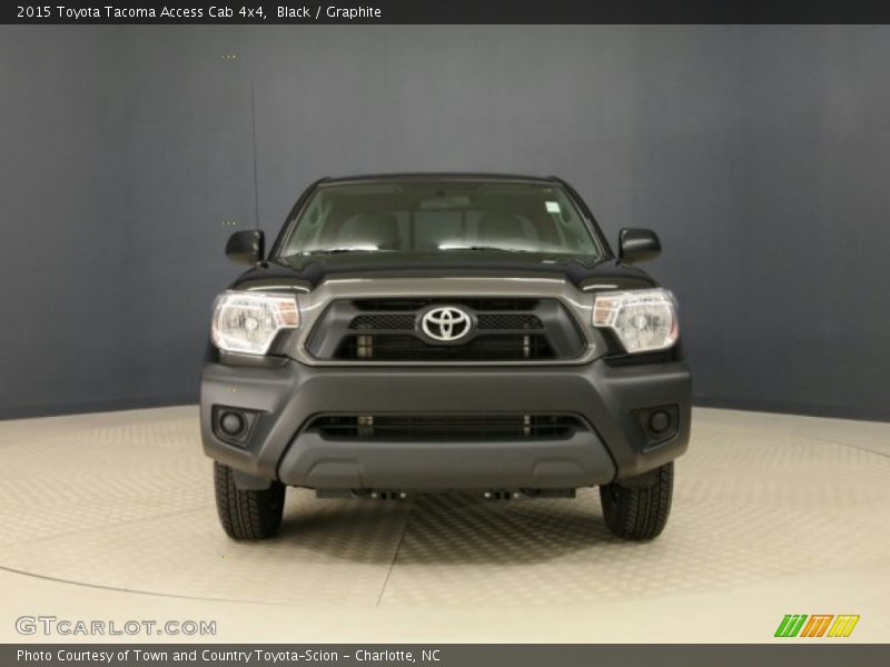 Black / Graphite 2015 Toyota Tacoma Access Cab 4x4