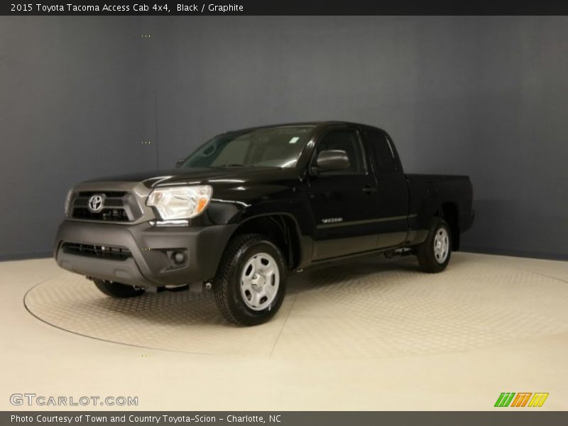 Black / Graphite 2015 Toyota Tacoma Access Cab 4x4