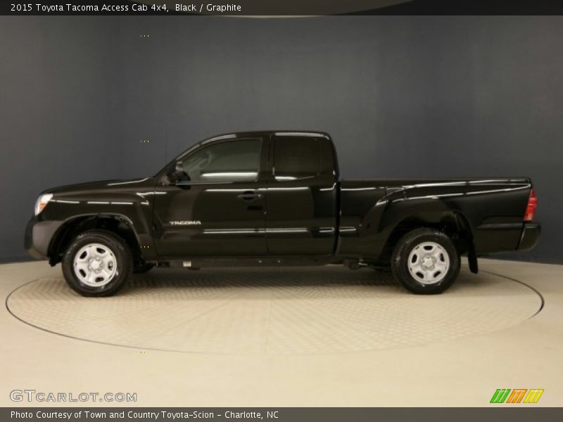 Black / Graphite 2015 Toyota Tacoma Access Cab 4x4