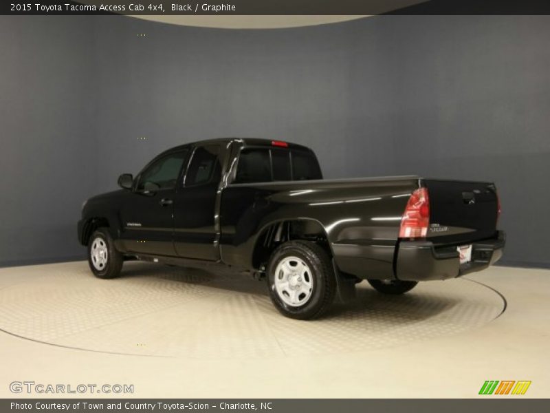 Black / Graphite 2015 Toyota Tacoma Access Cab 4x4